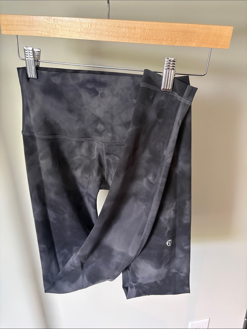 High-Rise Diamond Dye Pitch Grey Graphite Lululemon Leggings